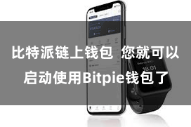比特派链上钱包  您就可以启动使用Bitpie钱包了