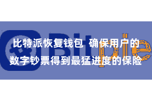 比特派恢复钱包  确保用户的数字钞票得到最猛进度的保险